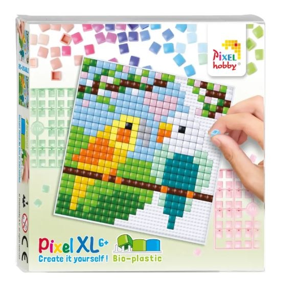 Kit pixel XL Oiseaux tourtereaux plaque souple