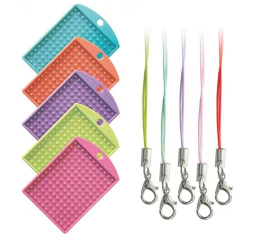 kit 5 médaillons de couleur vive