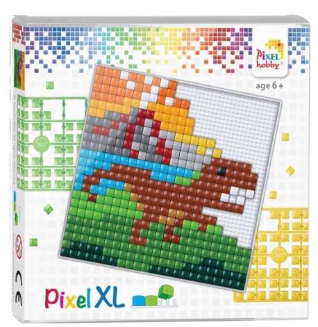 Kit pixel XL Dinosaure plaque souple