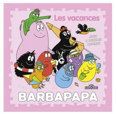 Barbapapa : les vacances avec 4 puzzles offerts chez Livres du Dragon d'or