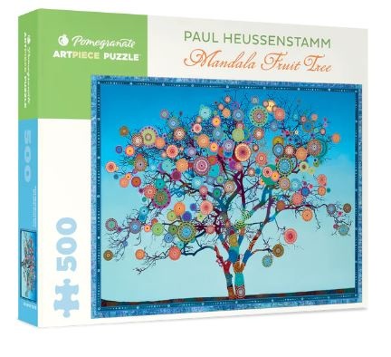 Mandala arbre fruitier de Paul Heussenstamm - 500 pièces