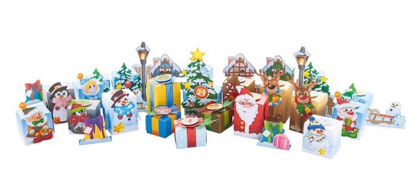 Calendrier de l'Avent "Paysage d'hiver"