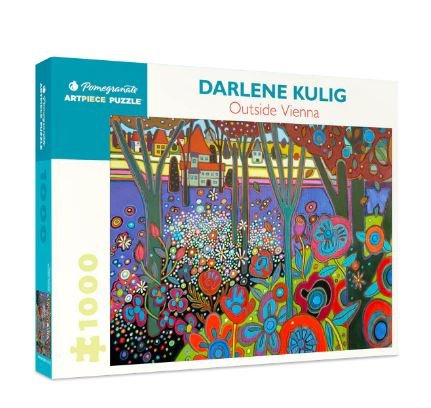 Champ de fleurs à Vienne : Darlene Kulig puzzle 1000 pcs