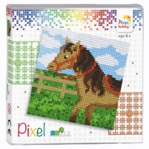 Kit pixel cheval 4 mini-plaques