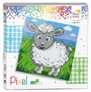 Kit pixel mouton 4 mini-plaques