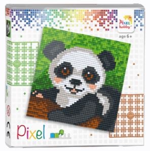 Kit pixel panda 4 mini-plaques