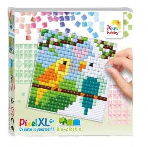 Kit pixel XL Oiseaux tourtereaux plaque souple