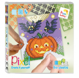 Kit pixel Citrouille 4 mini-plaques