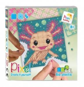 Kit pixel Axolotl 4 mini-plaques