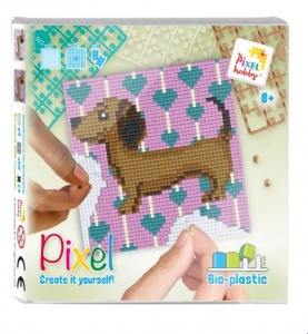 Kit pixel Teckel 4 mini-plaques