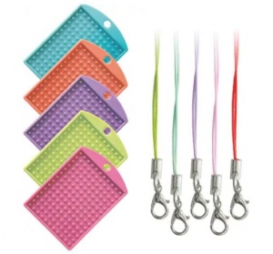 kit 5 médaillons de couleur vive