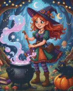 Sorcière Joyeuse et Pimpante