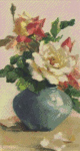 Vase de Roses