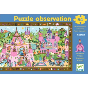 Princesse puzzle et observation
