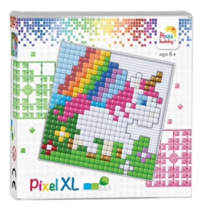 Kit pixel XL Licorne plaque souple