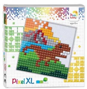 Kit pixel XL Dinosaure plaque souple