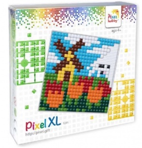 Kit pixel XL Tulipes plaque souple