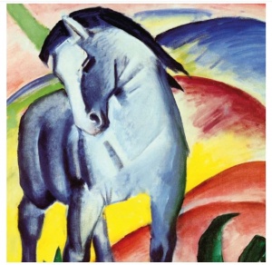 Cheval bleu de Franz Marc