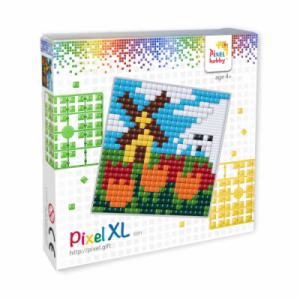 Kit pixel XL moulin et tulipes