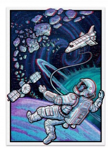 Space de Cloudberries  500 pcs