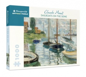Voiliers sur la Seine à Petit-Gennevilliers de Claude Monet  puzzle 1000 pcs