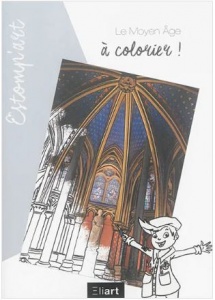 L'Antiquité  à colorier ! chez Eliart