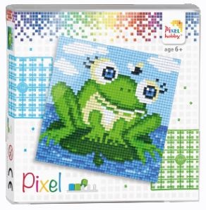 Kit pixel grenouille 4 mini-plaques