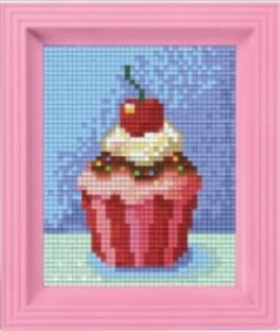 Kit pixel cadeau cupcake