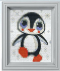 Kit pixel cadeau pingouin