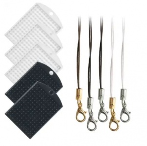 kit 5 médaillons noir et blanc
