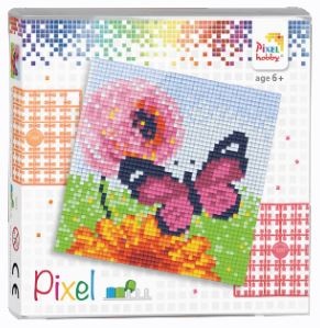Kit pixel papillon 4 mini-plaques