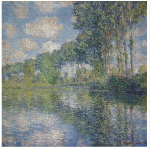 Peupliers sur l'Epte de Claude Monet 500 pcs