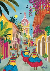 Cartagena de Nolwenn Studio - Pieces & Peace  1000 pièces