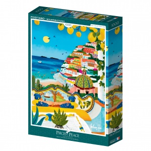 Positano de Nolwenn Studio - Pieces & Peace  1000 pièces