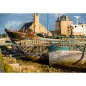 Vieux Bateaux dans un Port de Bretagne  1000 pièces