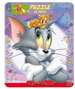 Puzzle 35 pièces Tom et Jerry